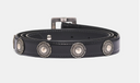 Ann Demeulemeester Reka Studs 2 Cm Belt Oily Calf Skin