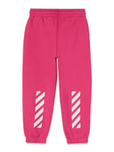 Pantalon de sueur de flèche en caoutchouc blanc