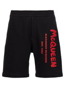 Alexander Mcqueen 'Graffiti' Bermuda Shorts