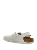 Birkenstock Tokio Antique White, Suede Leather