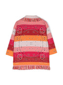 Carte jacquard bandana à rayures alanui