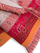 Carte jacquard bandana à rayures alanui