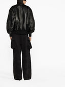 Die Attico Leder -Bomberjacke