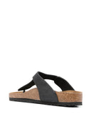 Birkenstock Gizeh svart, oljat läder och andra läderartiklar