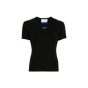 T-shirt du logo blanc off