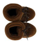 Moon Boot Icon Fleece Brauner Schneestiefel