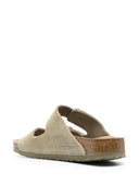 Birkenstock Arizona Sfb Faded Khaki, Suede Leather