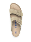 Birkenstock Arizona Sfb Faded Khaki, Suede Leather