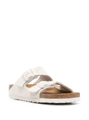 Birkenstock Arizona Sfb Antique White, Suede Leather