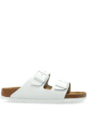 Birkenstock Arizona White, Natural Leather