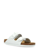 Birkenstock Arizona White, Natural Leather