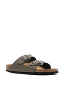 Birkenstock Arizona Concrete Gray, Natural Leather