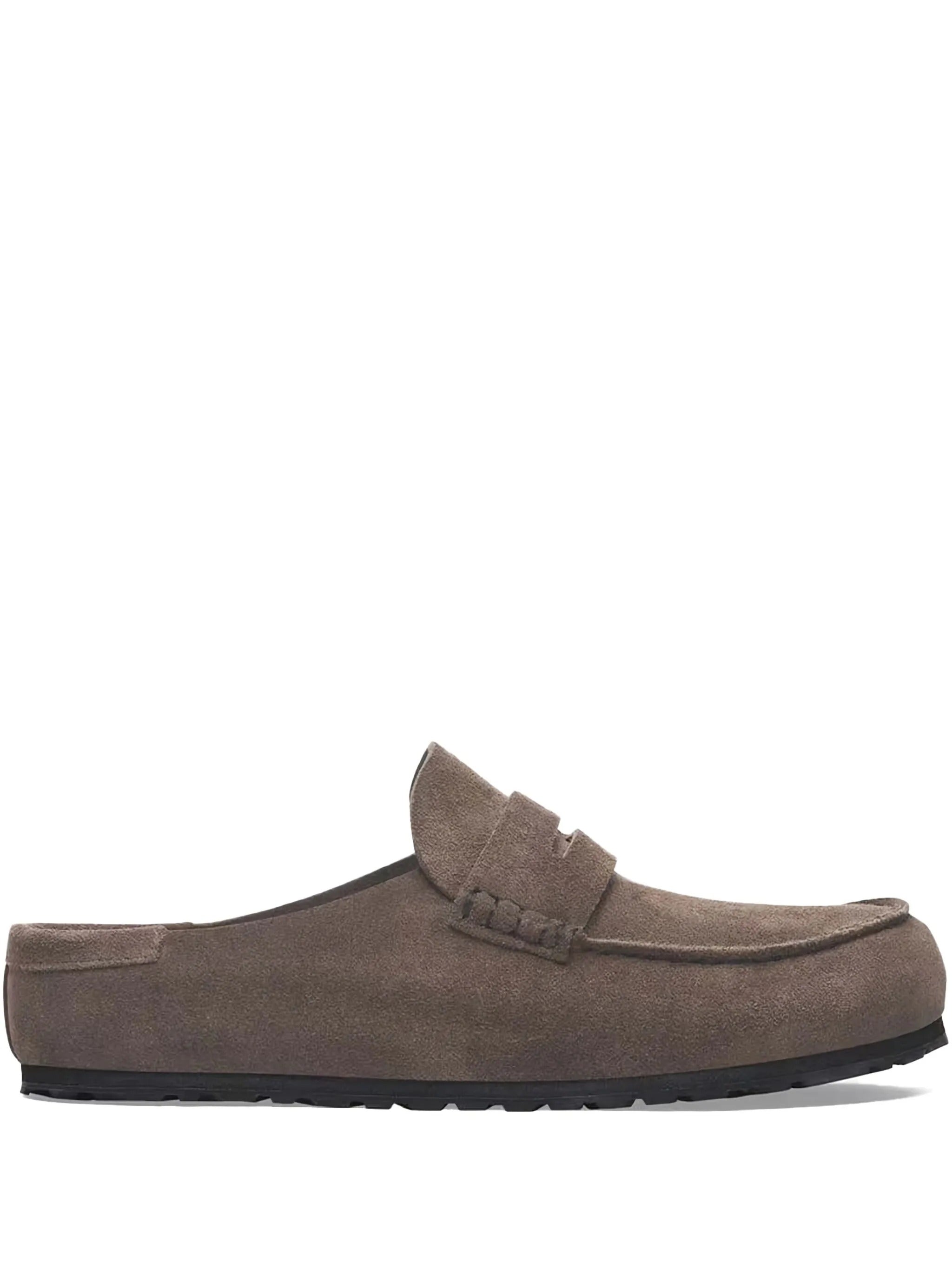 Birkenstock Naples Wrapped Concrete Gray, Suede Leather – Balardi