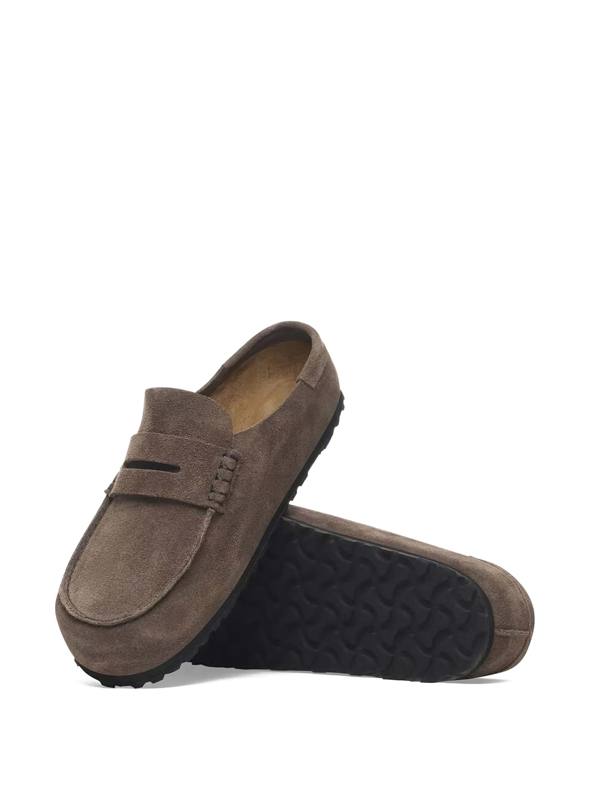 Birkenstock Naples Wrapped Concrete Gray, Suede Leather – Balardi