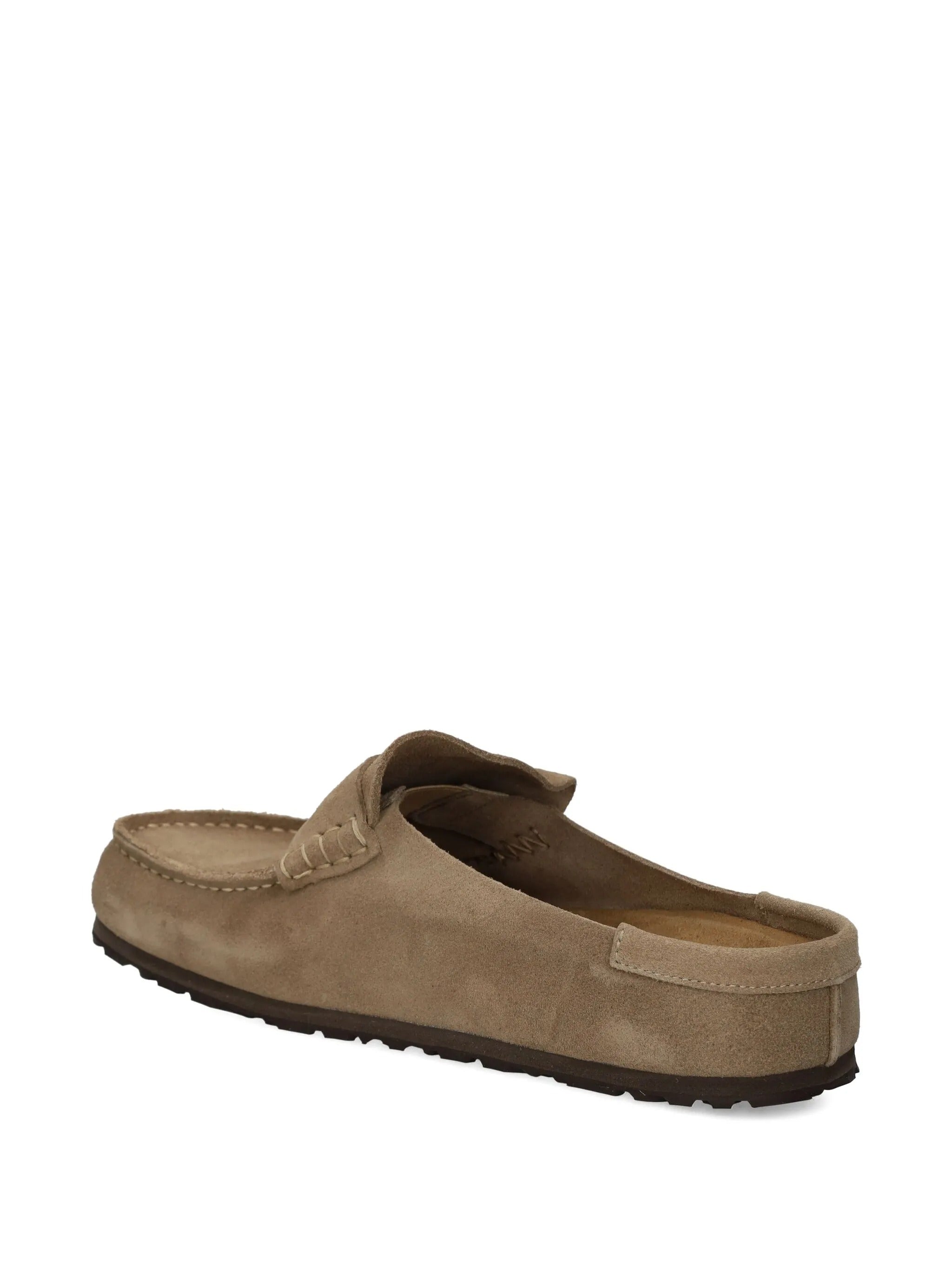Birkenstock Naples Wrapped Taupe, Suede Leather – Balardi