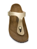 Birkenstock Gizeh Gold, Birko Flor