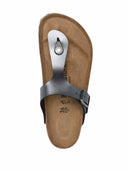 Birkenstock Gizeh Metallic Black, Birko Flor