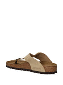 Birkenstock Gizeh Big Buckle Sandcastle, Nubuck Leather