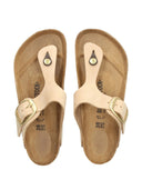 Birkenstock Gizeh Big Buckle Sandcastle, Nubuck Leather