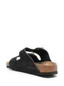 Birkenstock Arizona Big Buckle Black, Nubuck Leather