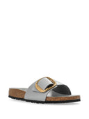 Birkenstock Madrid Big Buckle Shine Stone Coin, Natural Lea