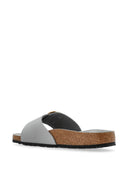 Birkenstock Madrid Big Buckle Shine Stone Coin, Natural Lea