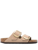 Birkenstock Arizona Big Buckle Sandcastle, nubuck läder