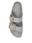 Birkenstock Arizona Big Buckle Shine Stone Coin, Natural Lea