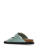 Birkenstock Arizona Db Shine Pure Sage, Natural Leather