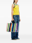 Msgm Wide Leg Trousers In Blue Washed Denim