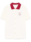 Drole De Monsieur La Chemise Piquée Slogan Vignes