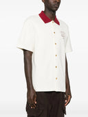 Drole De Monsieur La Chemise Piquée Slogan Vignes