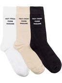 Drole De Monsieur Slogan Socks Pack