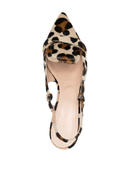 Parosh 70 mm Slingback-Pumps mit Leopardenmuster