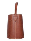 Longchamp "Cuir De Russie" Bucket Bag