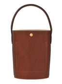 Longchamp "Cuir De Russie" Bucket Bag