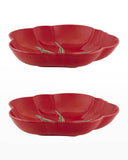 Bordallo Pinheiro Pasta Plate Tomato