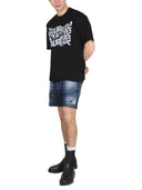 Dsquared logo print t shirt