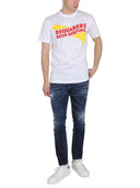 Dsquared logo print t shirt