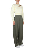 Alexander Mc Queen Cropped Sweatshirt