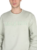 Sweat-shirt Alexander Mc Queen avec broderie de logo