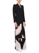 Alexander Mc Queen Brushstroke Graphic Pants