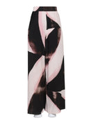 Alexander Mc Queen Brushstroke Graphic Pants