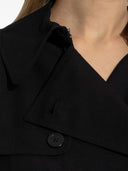 Helmut Lang Crop Drtd Trench.Woo