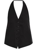 Helmut Lang Halter Vest.Round Po