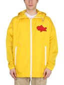 Dsquared jakke med logo patch