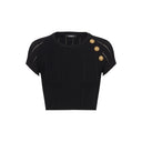 Balmain beskåret sweater