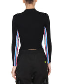 Barrow Top With Logo And Colored Bands