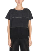 Fabiana Filippi Mesh With Shiny Detail