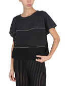 Fabiana Filippi Mesh With Shiny Detail